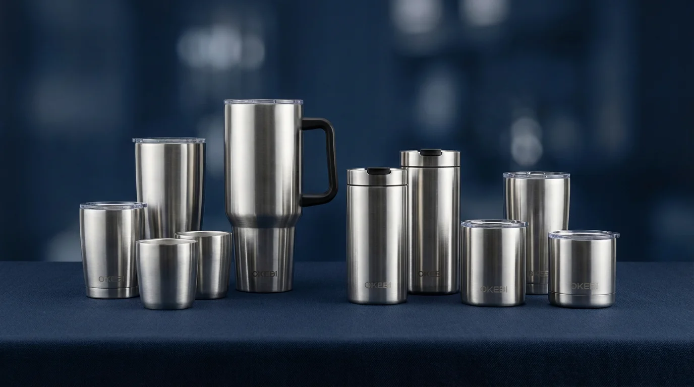 Insulated Tumbler — OKEBI custom OEM stainless steel manufacturer