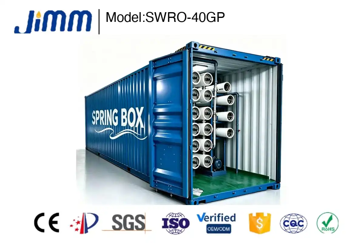 Containerized Solar Seawater Desalination Plant