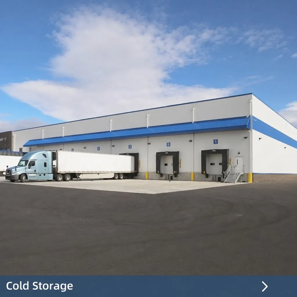 Modern Cold Storage Warehouse Project Modern Cold Storage Warehouse Project