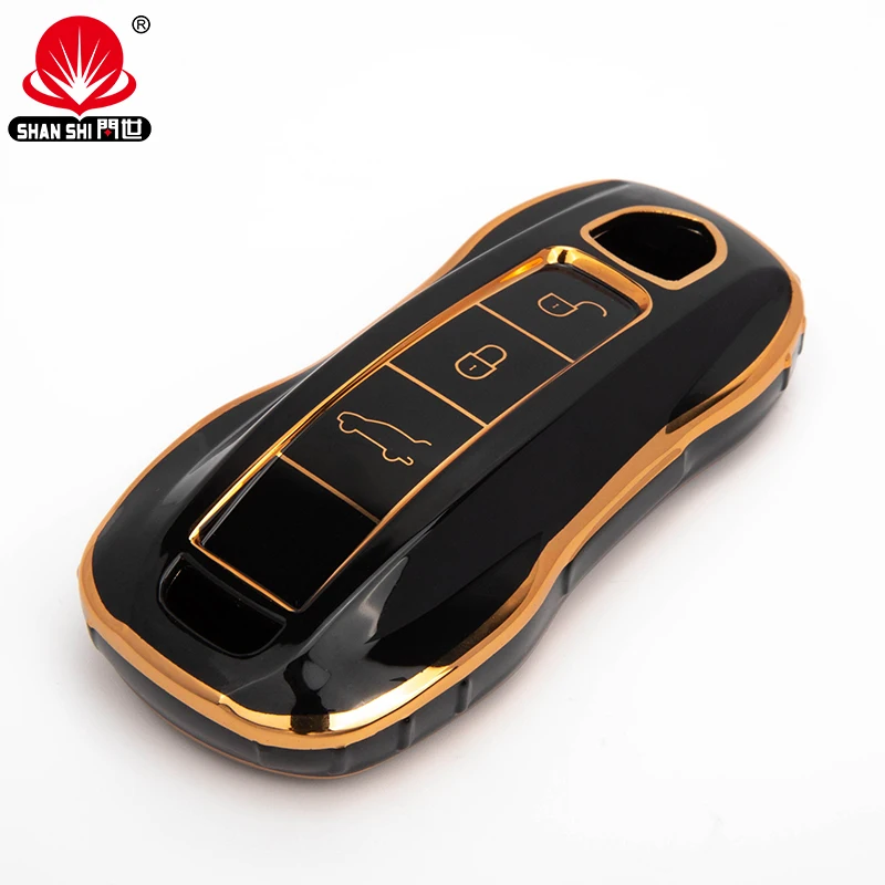 

2022 Wholesale Fashionable Soft Waterproof TPU Smart Car Key Cover For Porsche/Taycan/Panamera