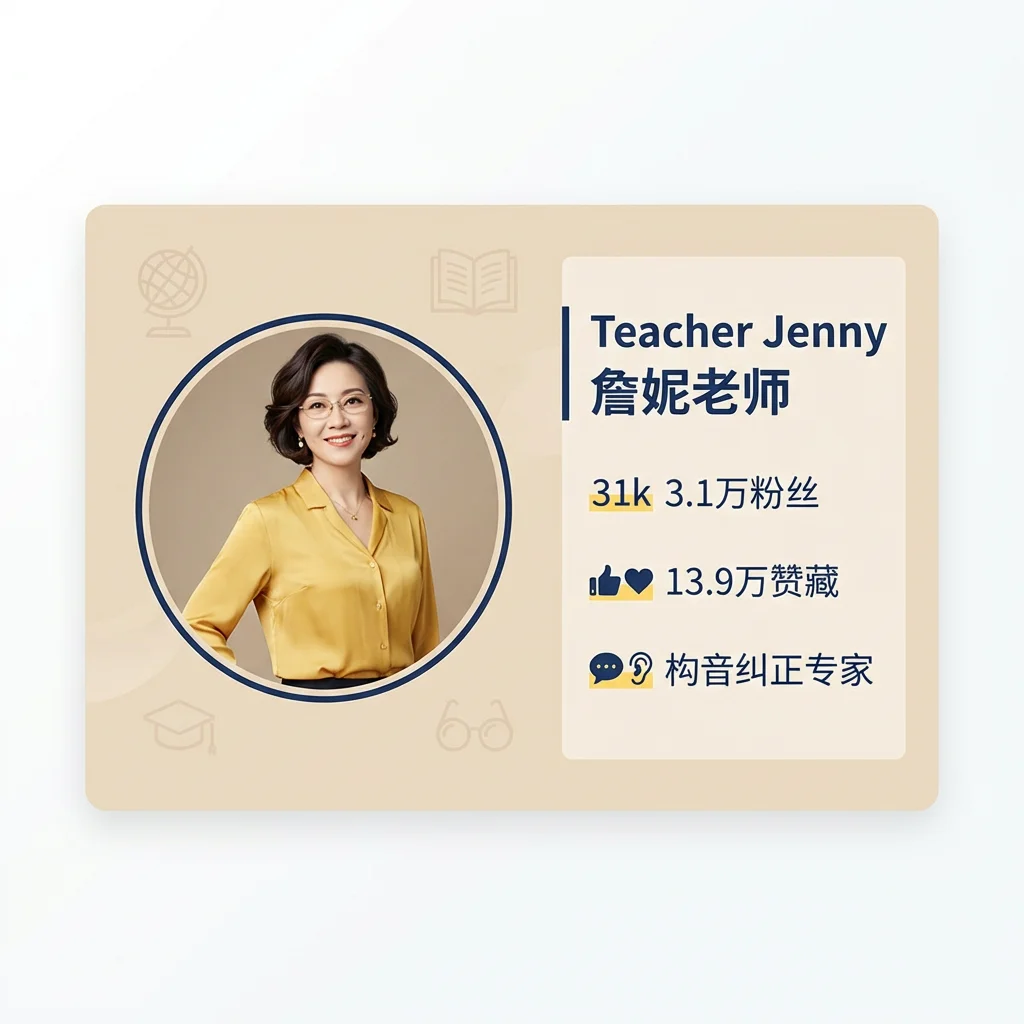 Jenny Teacher 专业背书
