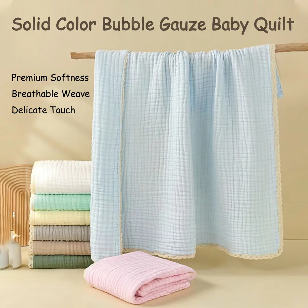 Lace Muslin Blanket