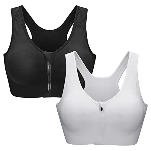 Medium-Impact支撑瑜伽适用吸湿Moisture-Wicking Athletic内衣