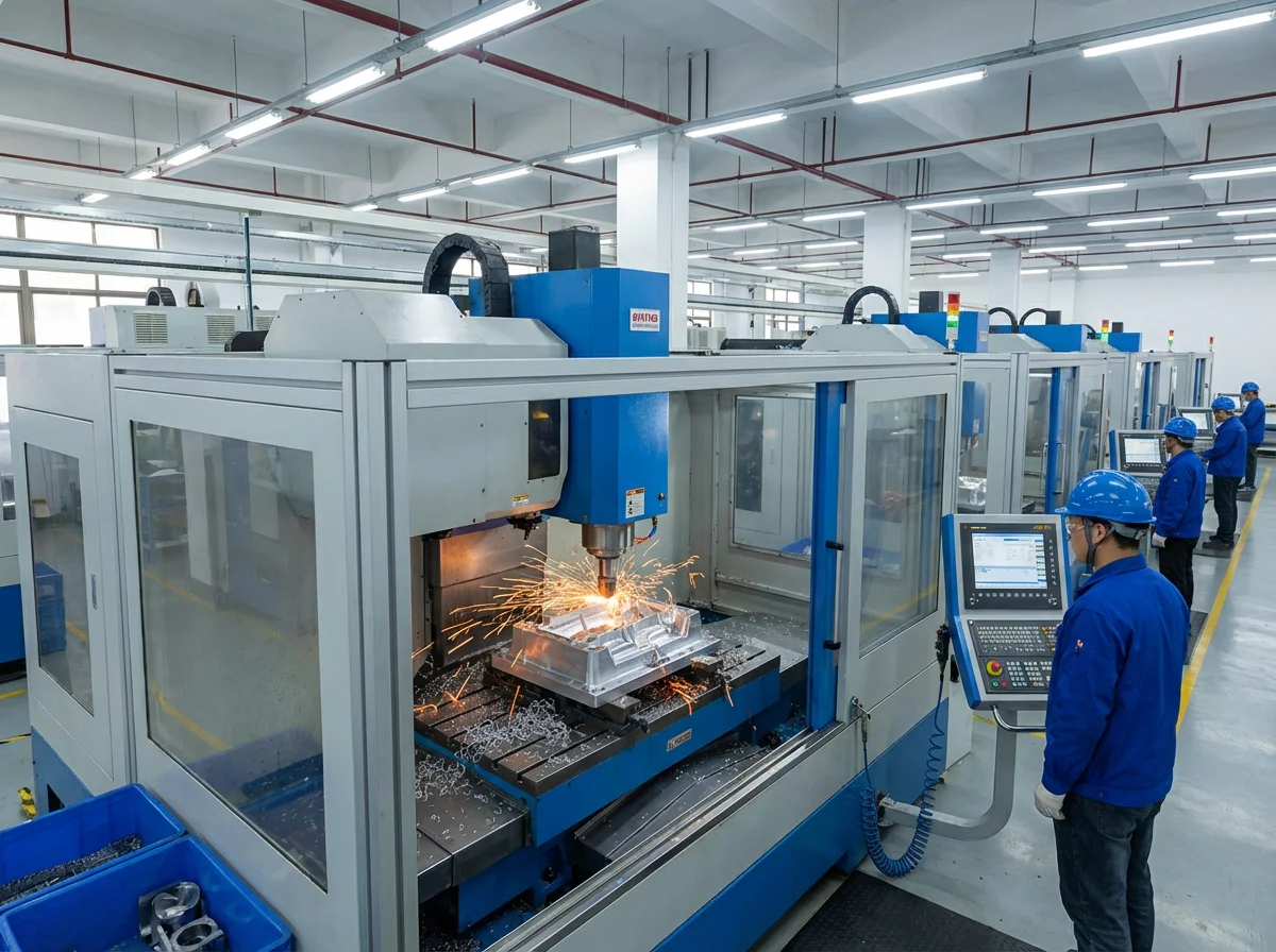 Mesky CNC precision mold machining center for hot air brush manufacturing