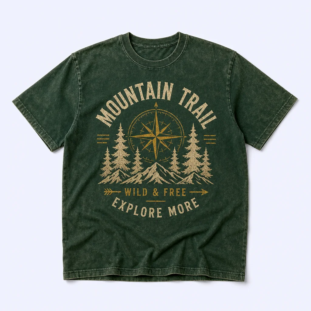 Faded Vintage Navy Garage Mechanics T-Shirt