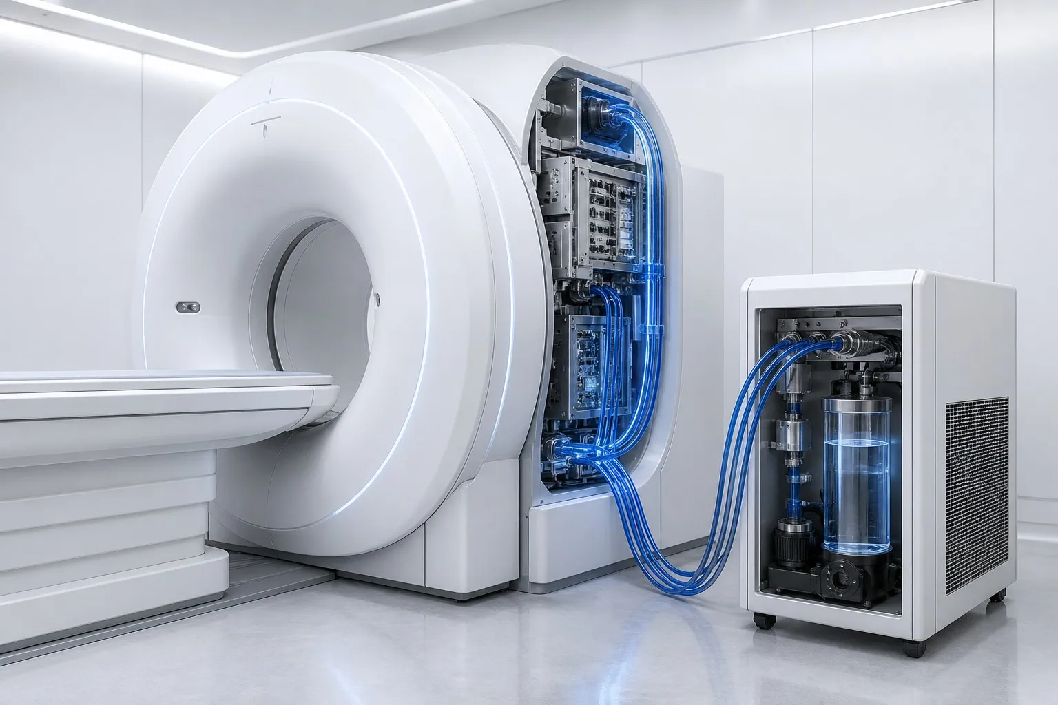 precision medical devices liquid cooling