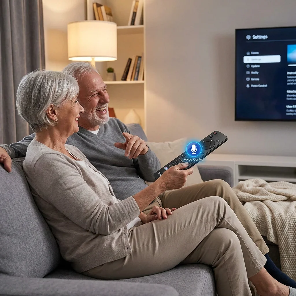 Senior Couple using SuperBox