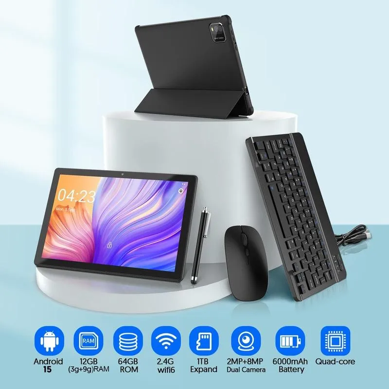Tablet with Accessories