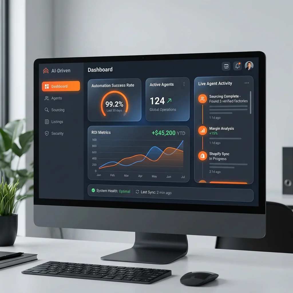 Accio Agent Dashboard