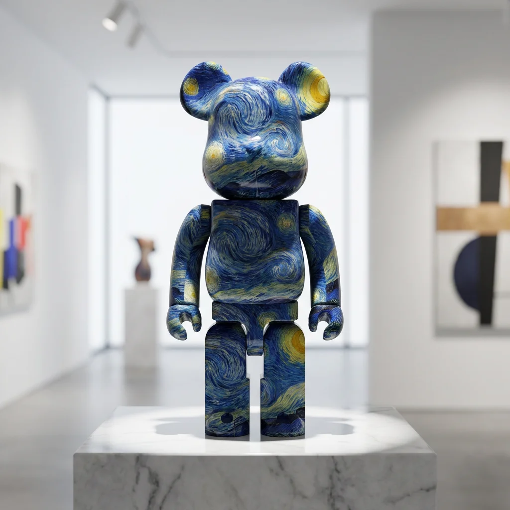 Bearbrick Starry Night Edition