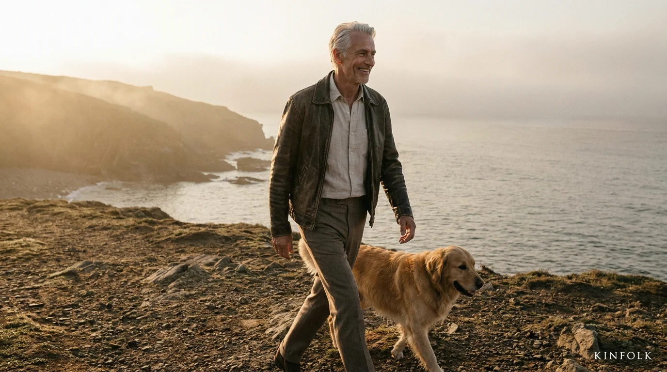 Fit Elderly Man Vitality