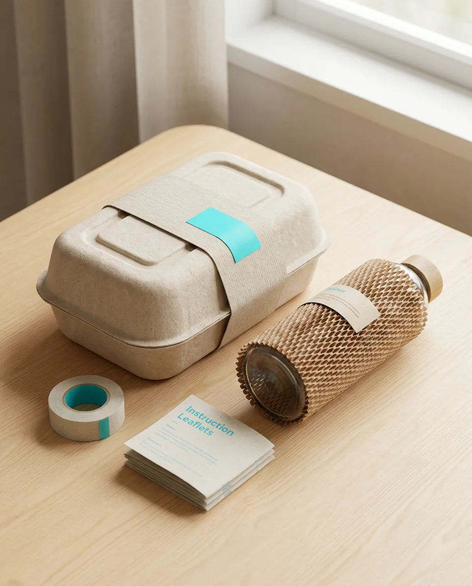100% Plastic-Free Packaging Detail