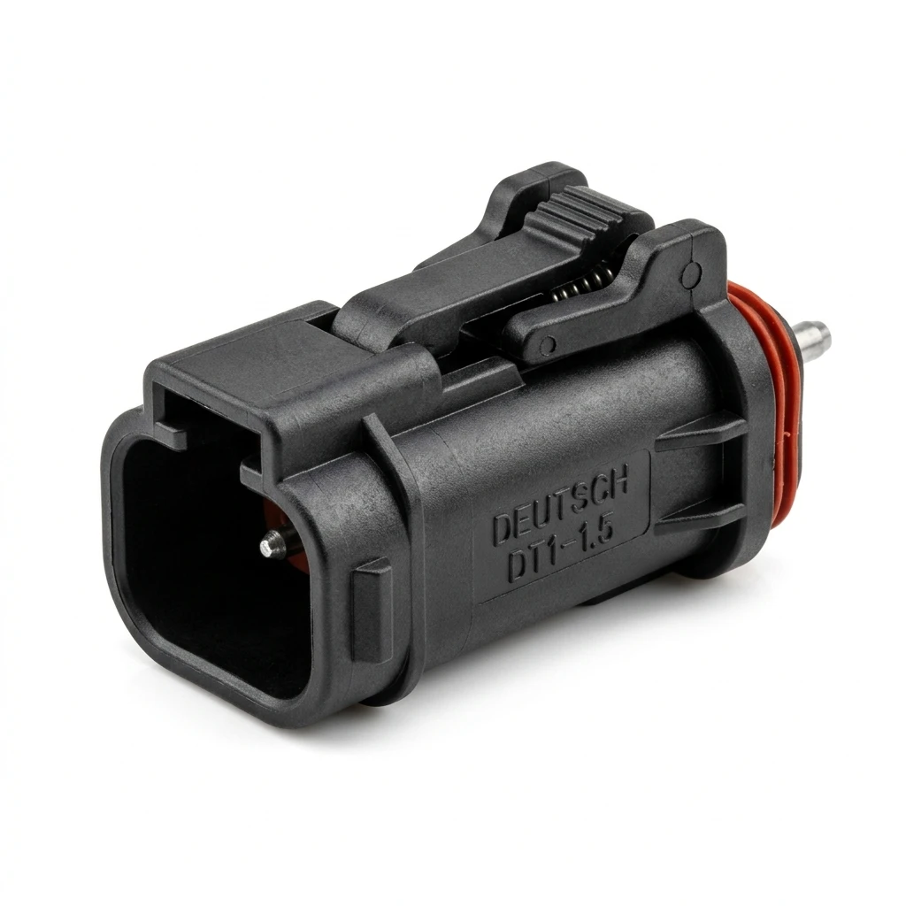 Deutsch DT Style DJ7012A-1.5-21 1-Pin Sealed Waterproof Automotive Connector