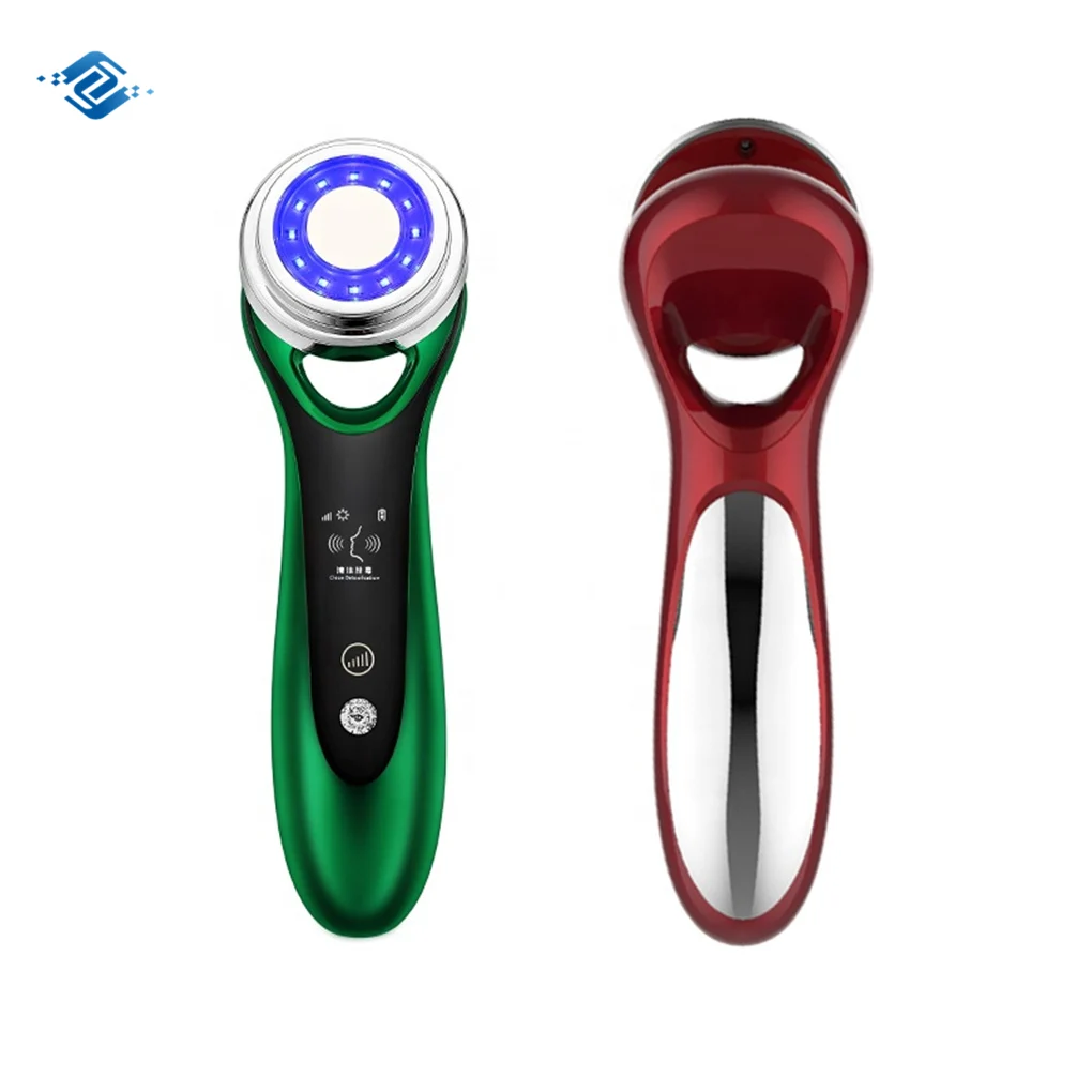 

Home Use Mini Facial Massage Rf+ems+photon Face Lifter Iontophoresis Ionic Beauty Machine