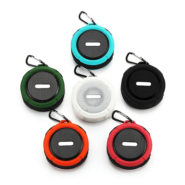 

Best Selling haut-parleur C62 Stereo Sound Music Player/Gifts TF Wireless Music waterproof blutooth speakers, Black,green,blue,orange,red