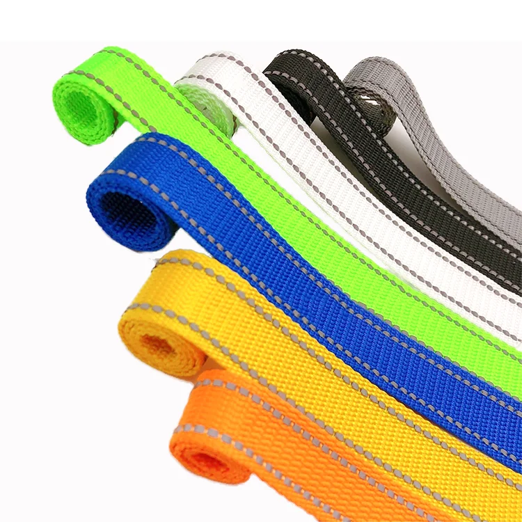 Nylon Webbing Reflective For Making Dog Collar And Leash - Buy Webbing ...