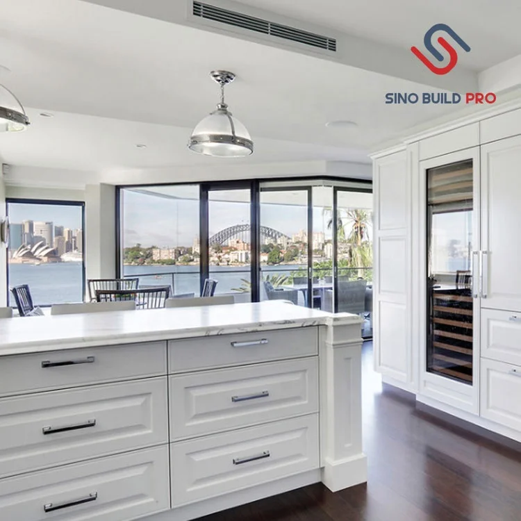 Vinyl Wrapped Kitchen Doors With Italian Kitchen Design