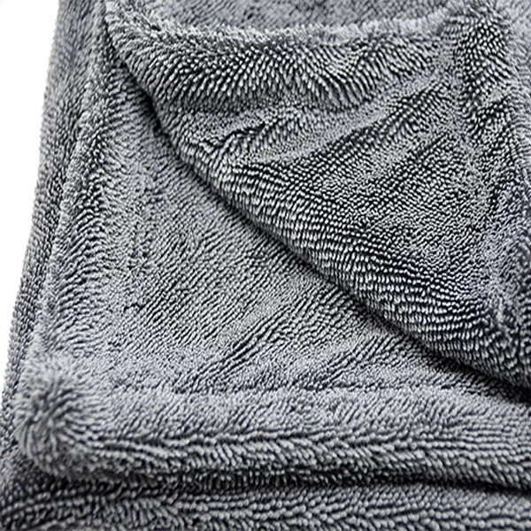 40*40cm microfiber twisted loop drying towel Dual Twisted Loop Drying Towel