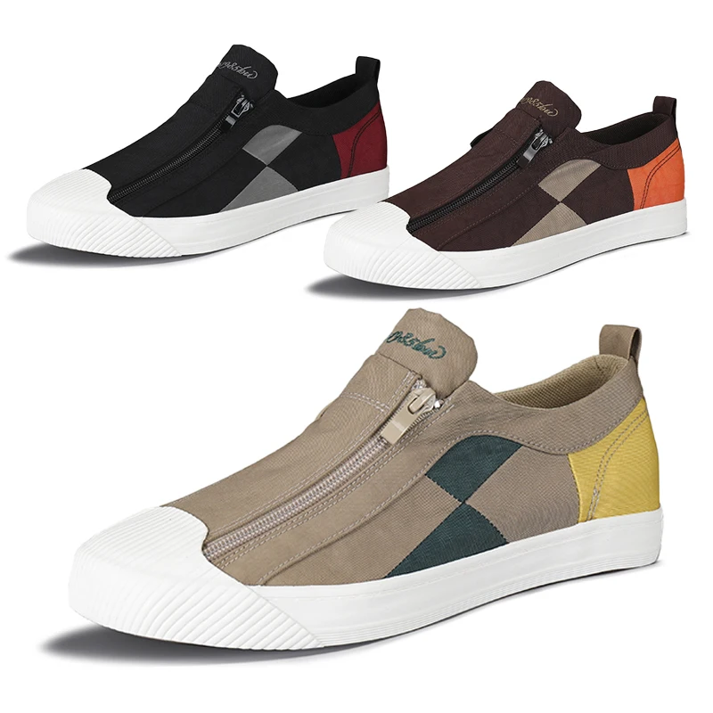 

Men Casual Shoes Canvas Casual Canvas Shoe Pop Fidget Slip On Canvas Shoe