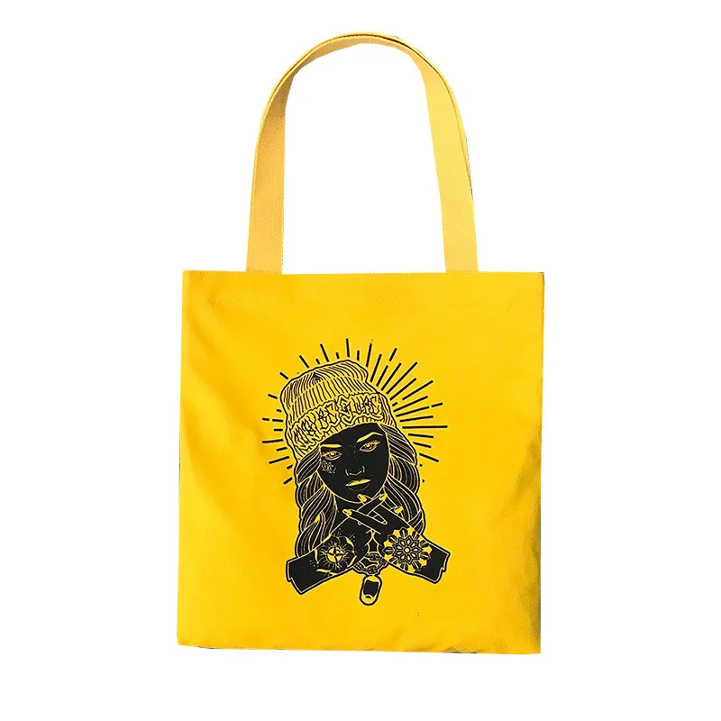 

recycled material product oem tote bag canvas original print tote bag