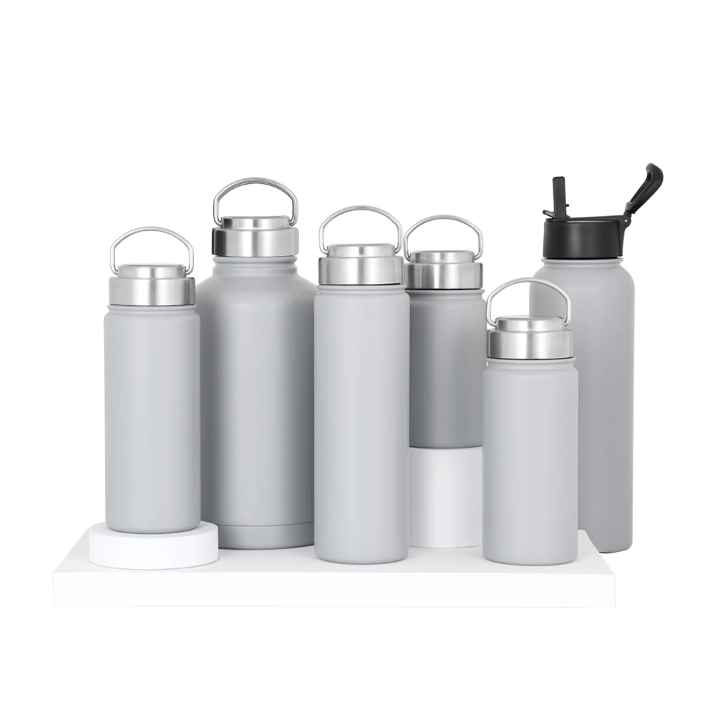 

USA Stainless Steel Vacuum Insulate Large Big Capacity 2L Water Bottle Half Gallon 64 oz 2000ml Water Bottle 64oz 2 Litre, Customized