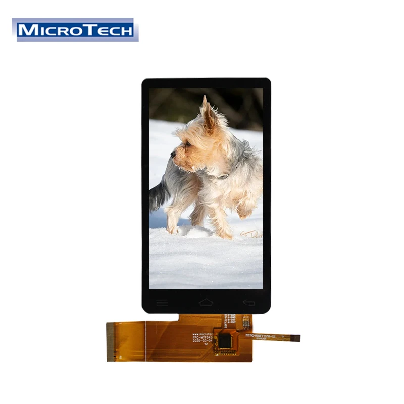 4.5 inch 480x854 IPS TFT All View LCM Module with 10 Points Capacitive Touch Screen Module for Gaming