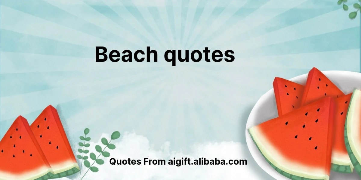 beach quotes