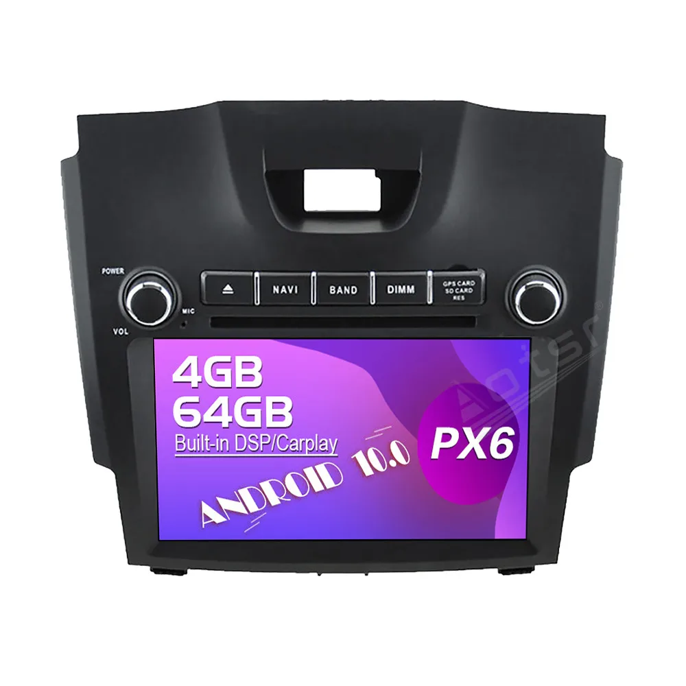 

64G Android Touch Screen Car Radio Stereos Player Multimedia For Chevrolet TRAILBLAZER Holden S10 ISUZU D-MAX Colorado GPS Navi