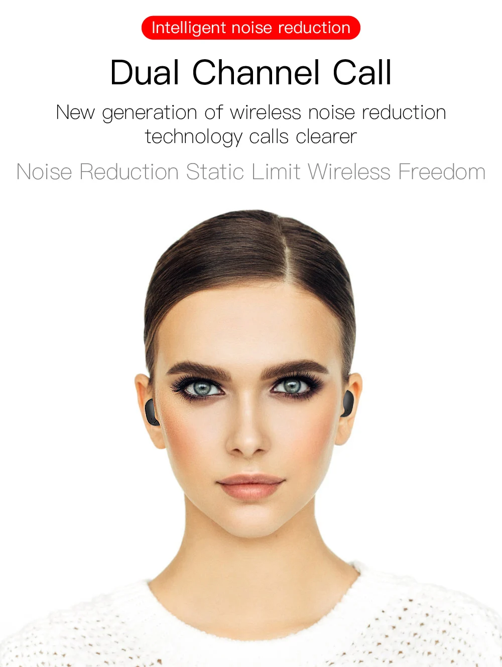Robotcube Bluetooth Earphone Earphonne Headphone Headset Hradphone Box E6s - ANKUX.COM