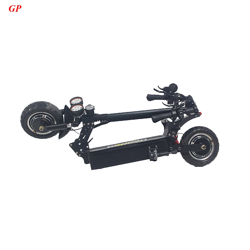 

2020 GONPED two wheel 10 inch folding dual motor 2000w adult electric scooter