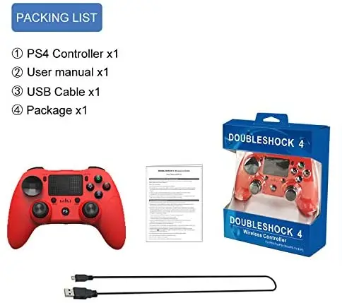 Wireless Game Controller Gamepad For Ps4 Ps3 Windows7 8 10 Buy Bluetooth Wireless Wired Joystick For Ps4 Controller Gamepad Connector Bluetooth Controller For Sony Ps4 Gamepads Boy S Gift Wireless Bluetooth Game Controller For Ps4 Dual Shock Vibration