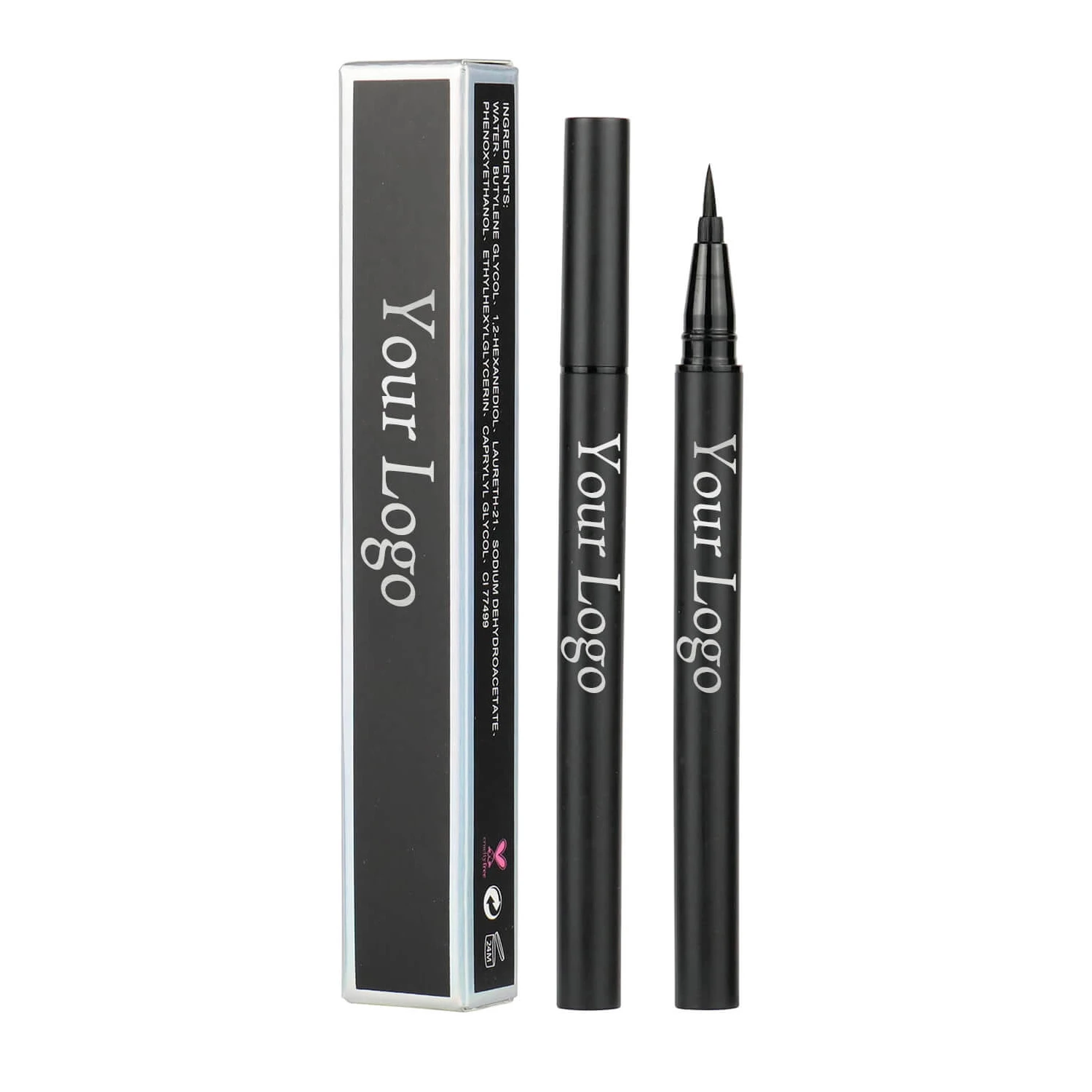 

Colorful Vegan waterproof Eyeliner pencil Privatel label Quick Dry Long-lasting not Blooming liquid eyeliner