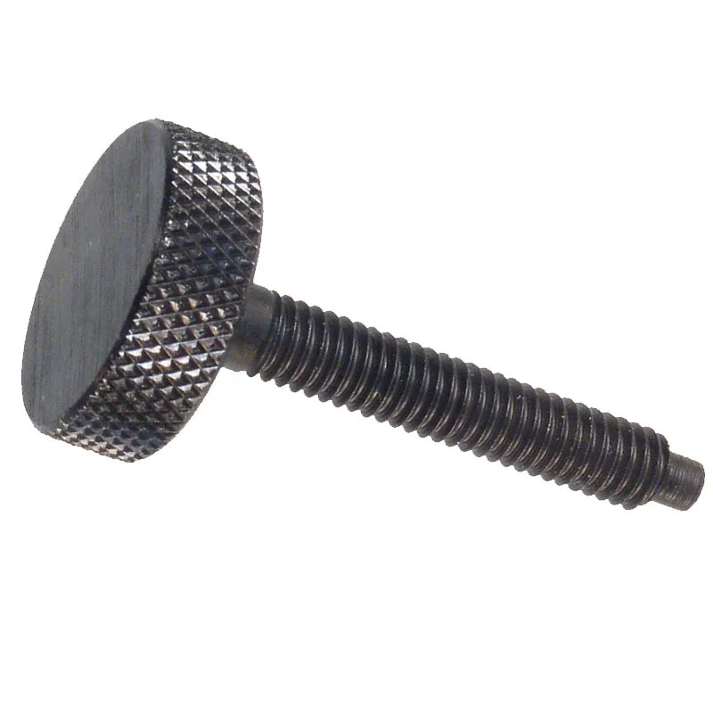 303 Stainless Steel Thumb Screw Flat Point 3/4" Length,Fully Threaded
