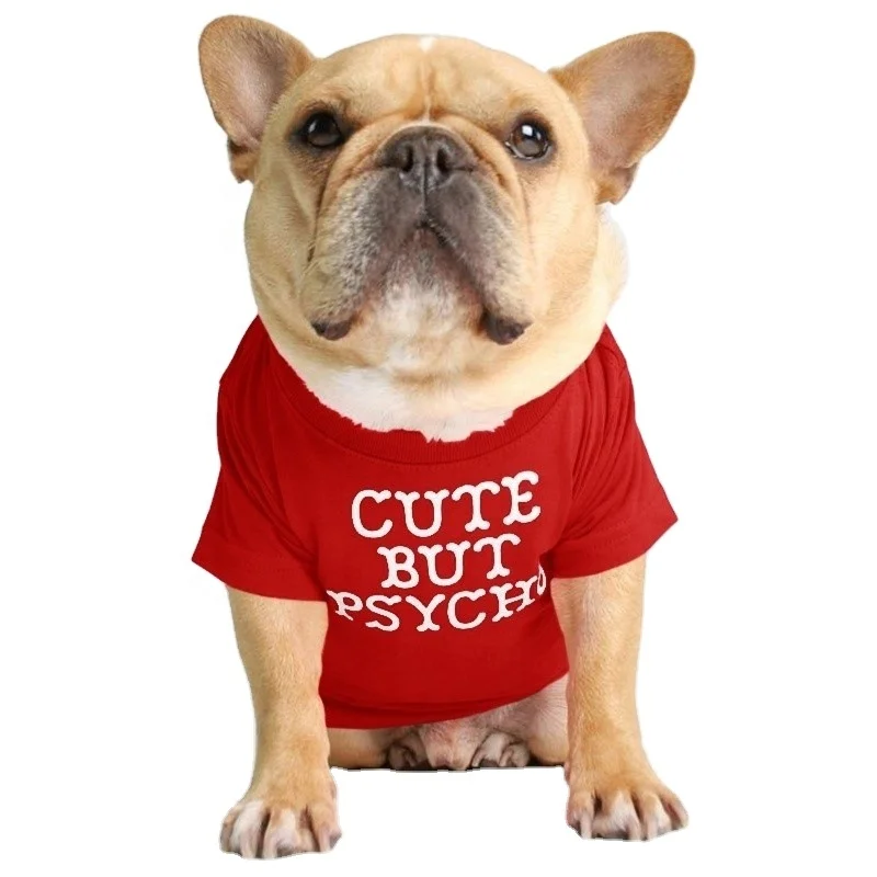 

2021 Summer And Autumn Newest Oo Font Luxury Design Pet Print Dog T Shirts Super Fashion And Comfortable Dog Clothes