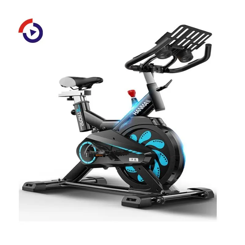 

Spinning bike professional flywheel peloton monitor, Black