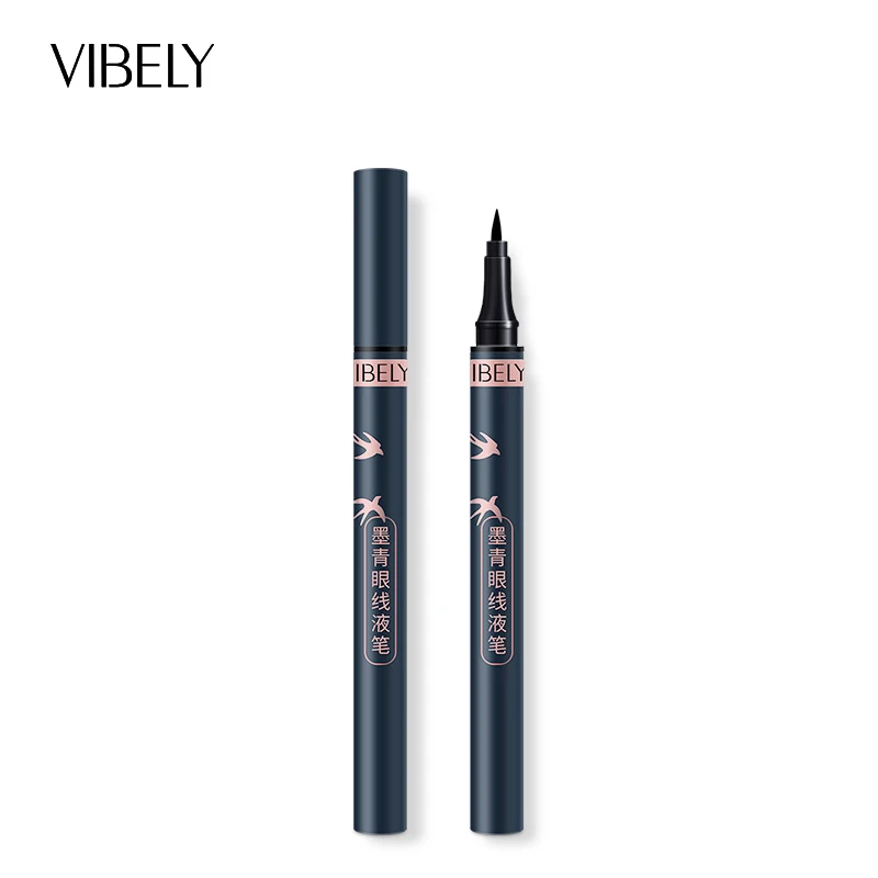 

High Quality Fast Dry Waterproof Eye Liner Vegan Black Anti-sweat Liquid Eyeliner