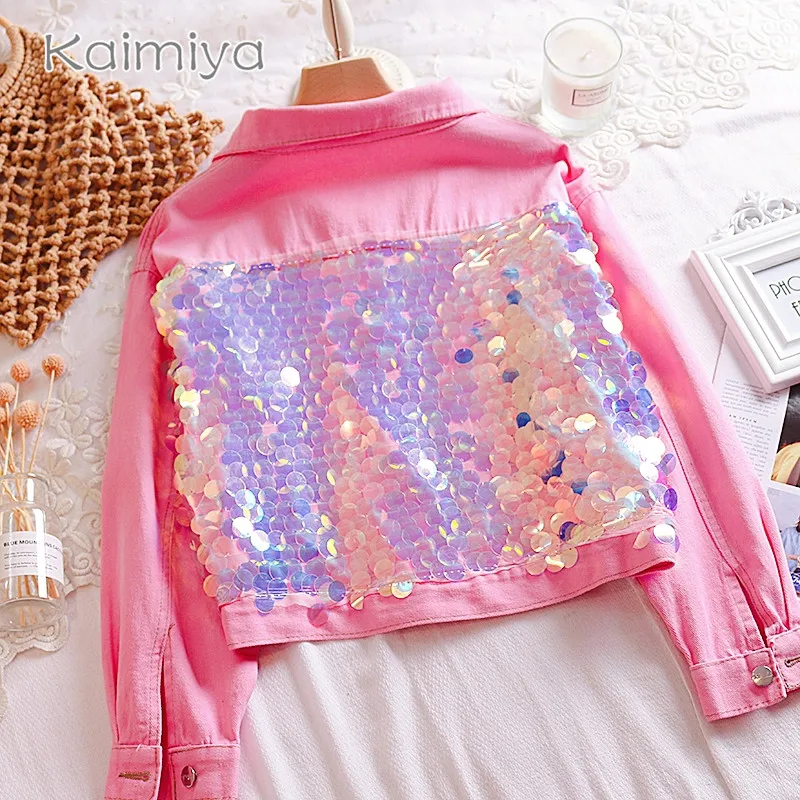 kids sequin jacket