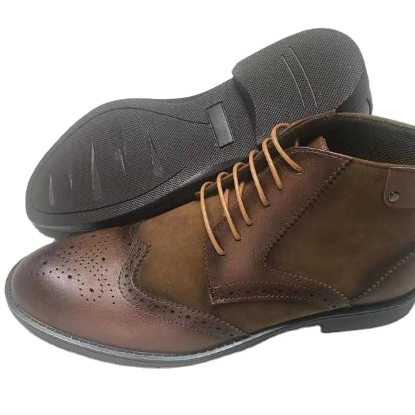 
Men PU leather boots fashion casual dress High-quality customized Men Casual Shoes 