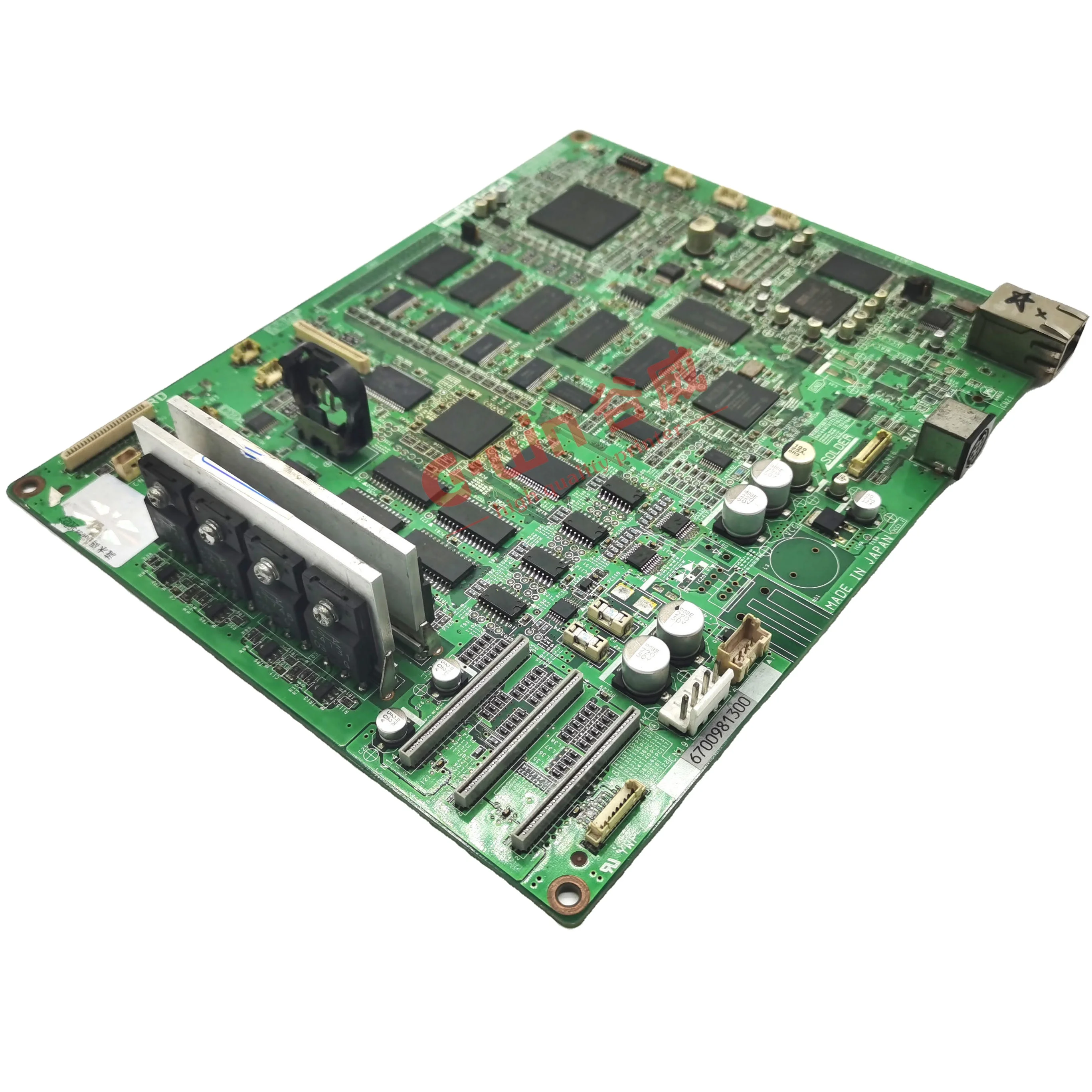 

Inkjet printers spare parts assy RS-540 mainboard 6700989010 used mother board for Roland plotters RS640