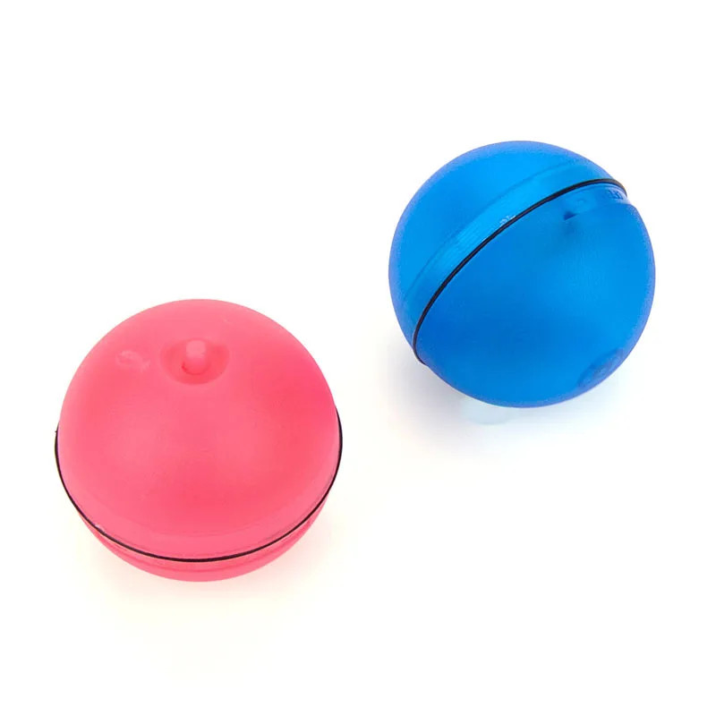 

USB Rechargeable Motion Activated Automatic Rotating Electronic Pet Toy LED Smart Interactive Cat Toys Ball, White, red, blue