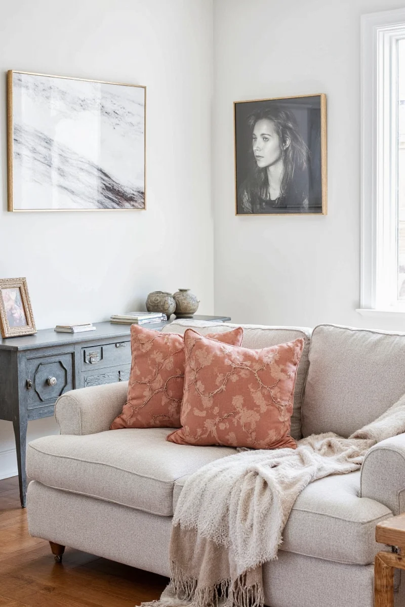 Different fabric types suitable for family-friendly pillows