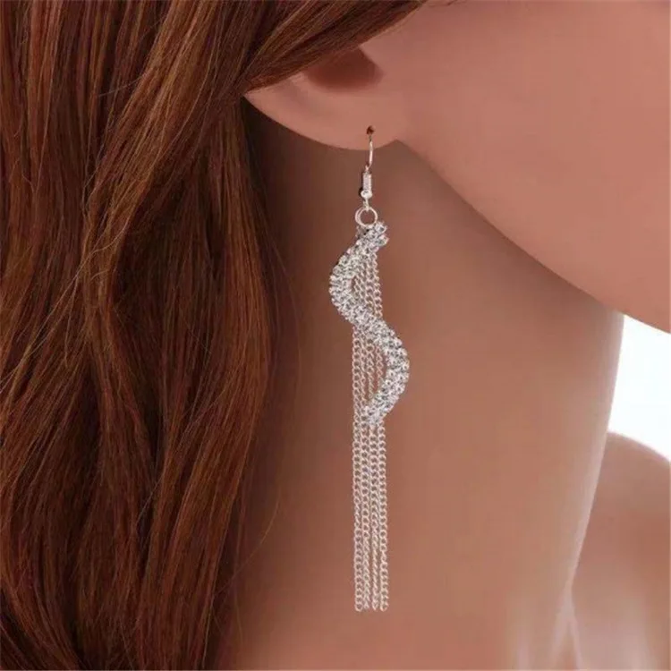 

CAOSHI Phoenix S Design Style Earring Magic Two Tone Color Ear Ring Circle Retro Vintage Women Pendant Earrings 2021