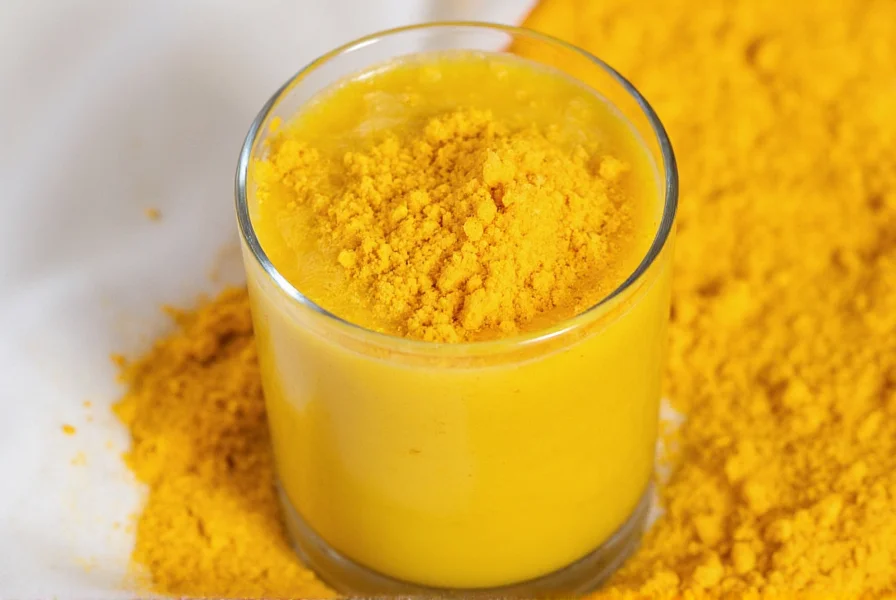 Turmeric root and ingredients for weight loss drink