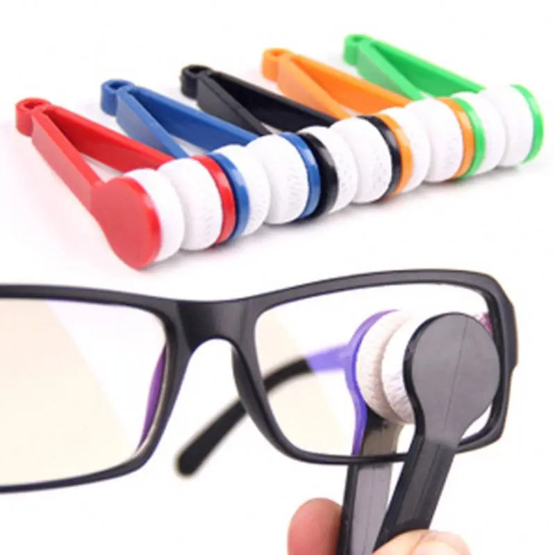 

Multiful Colors Glasses Eyeglass Microfiber Cleaner Glasses Eyeglass Spectacles Cleaner Spectacle Glasses Clean Wipe, Black,yellow, blue, green ,red