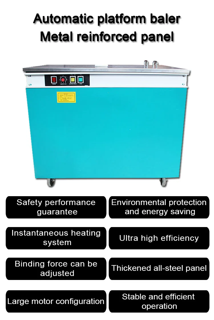 JYD Factory Price KZ-900 Semi Auto Desport Plastic Belt Strapping Machine Carton Bundle Wrapping Machine Packing Strap Machine