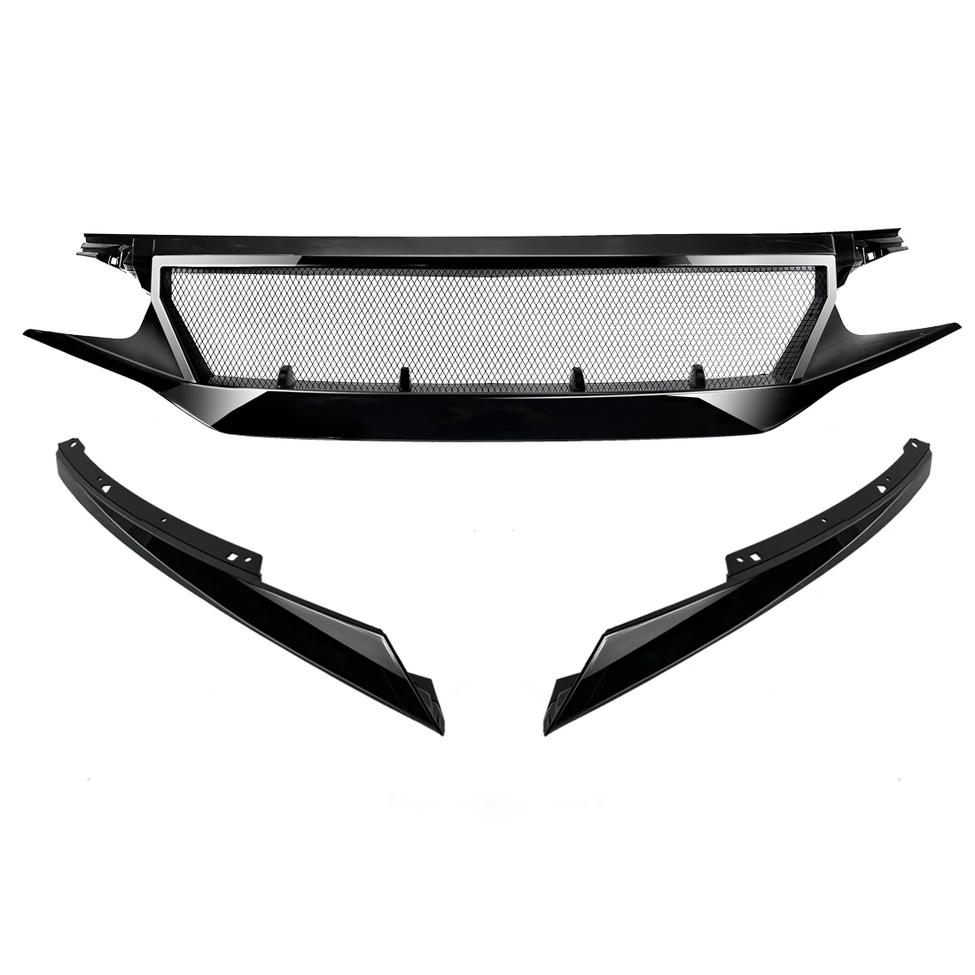 

Factory price OEM Front Grille For Honda Civic TYPE-R 2016-2018 Car Bumper