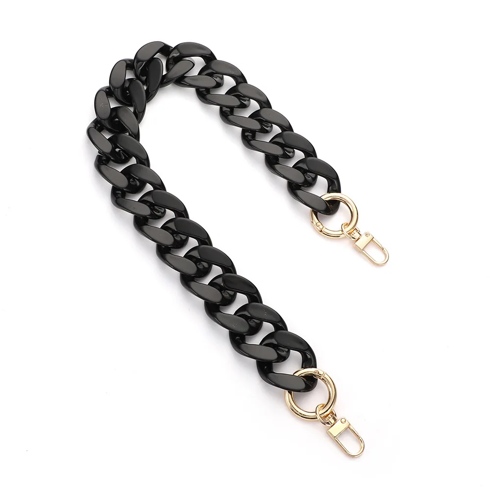 

kesoil-8 Acrylic Chain Resin Chain Hardware Acrylic Bag Shoulder Strap Chain