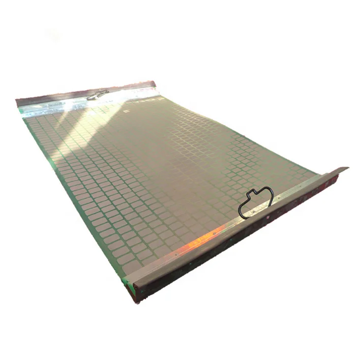
High quality solids control flat panel shale shaker screen 
