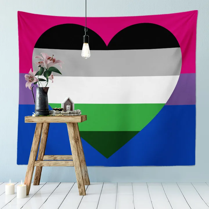 
High quality 100% Polyester soft Material Wall hanging Decoration Custom Tapestry Posters 