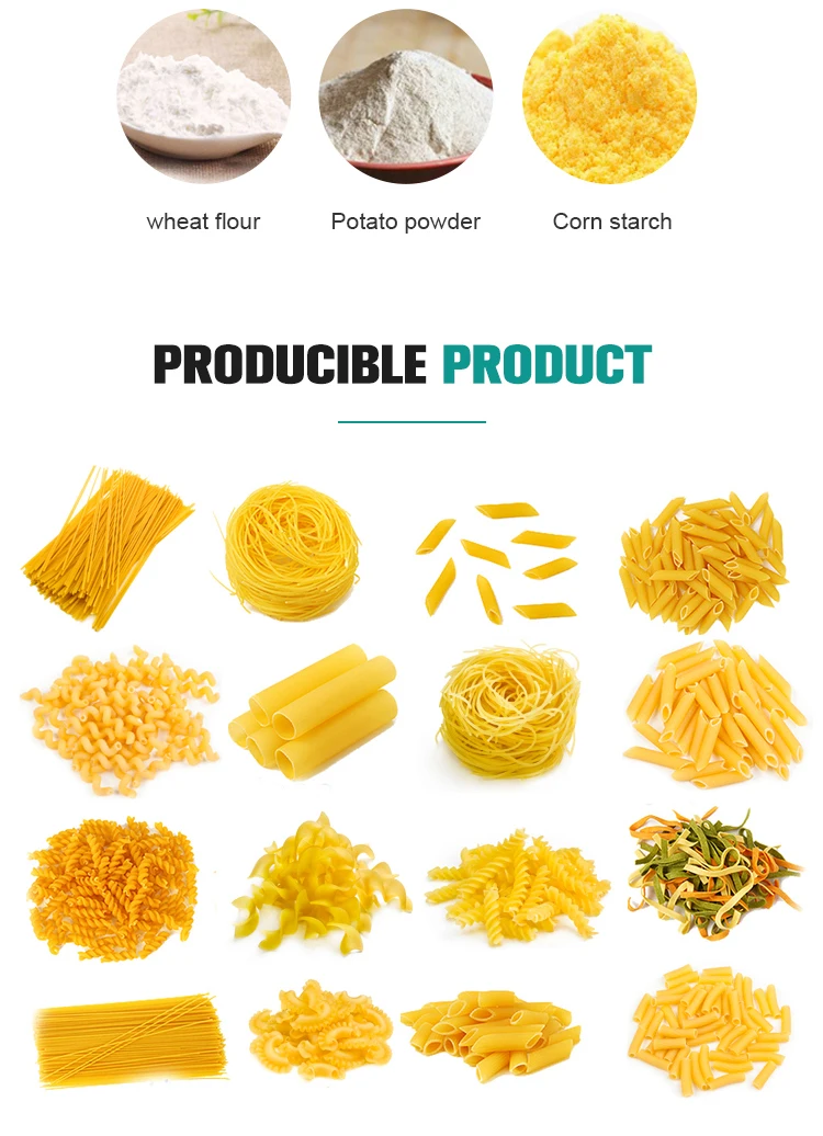 Automatic Pasta Macaroni Making Machine